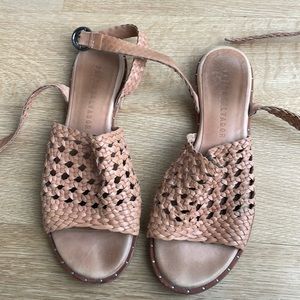 Tan leather Freda Salvador sandals (8)
